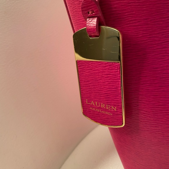 Polo Ralph Lauren Saffiano Leather Tote Bag - Picture 2 of 9